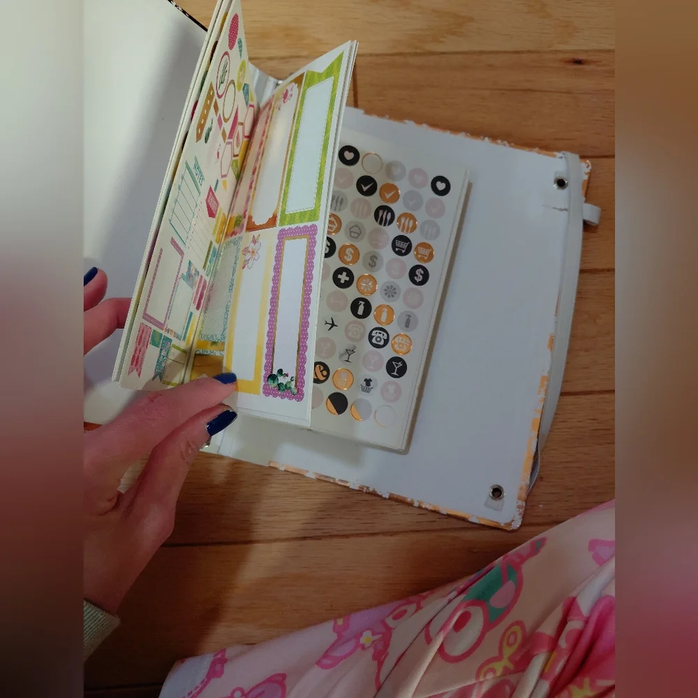 Mini Binder Of Planner Stickers
